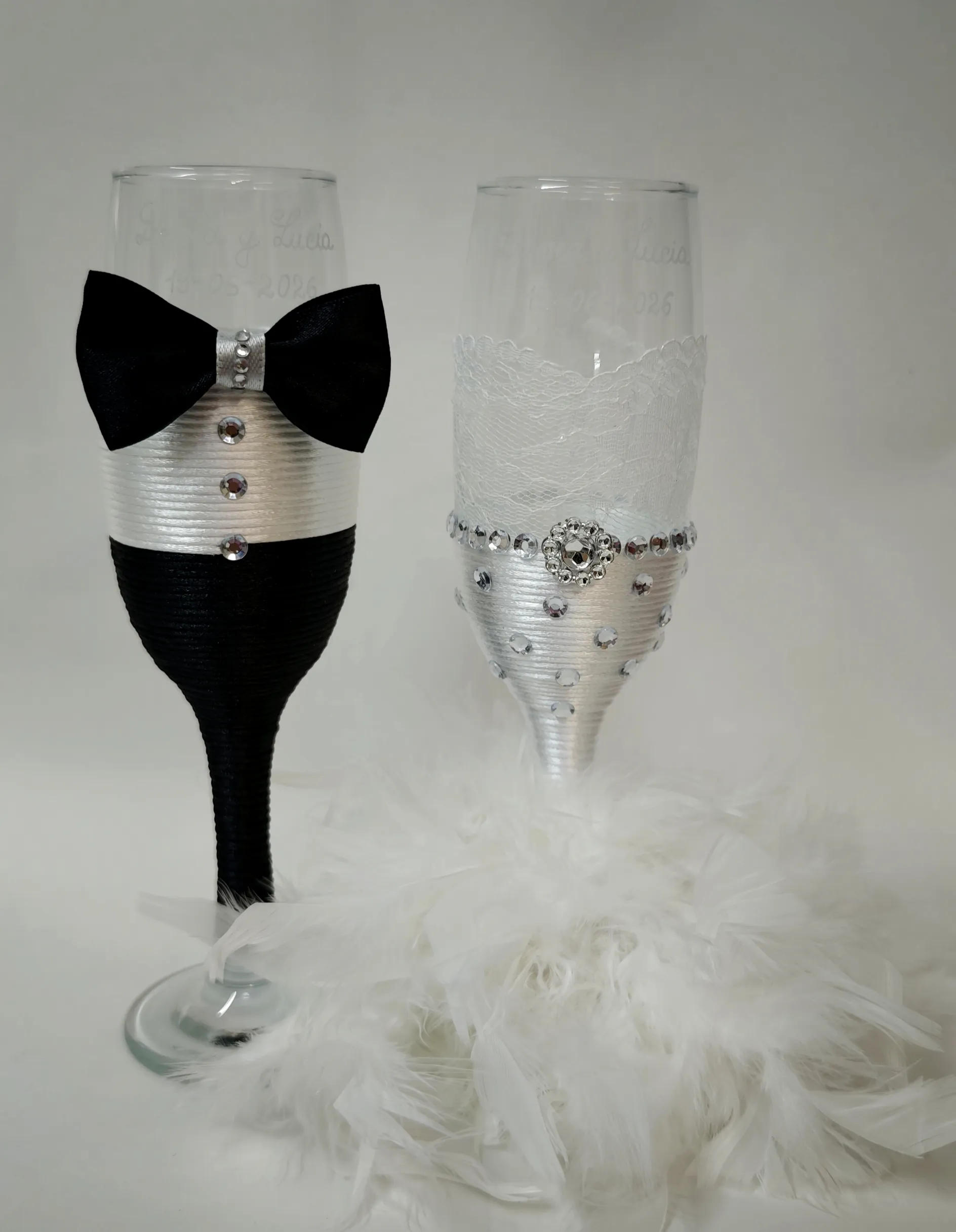 Copas de novios personalizadas – Modelo 196