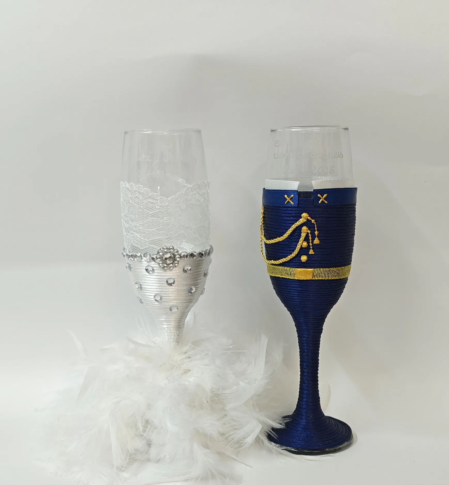 Copas de novios personalizadas – Modelo 233