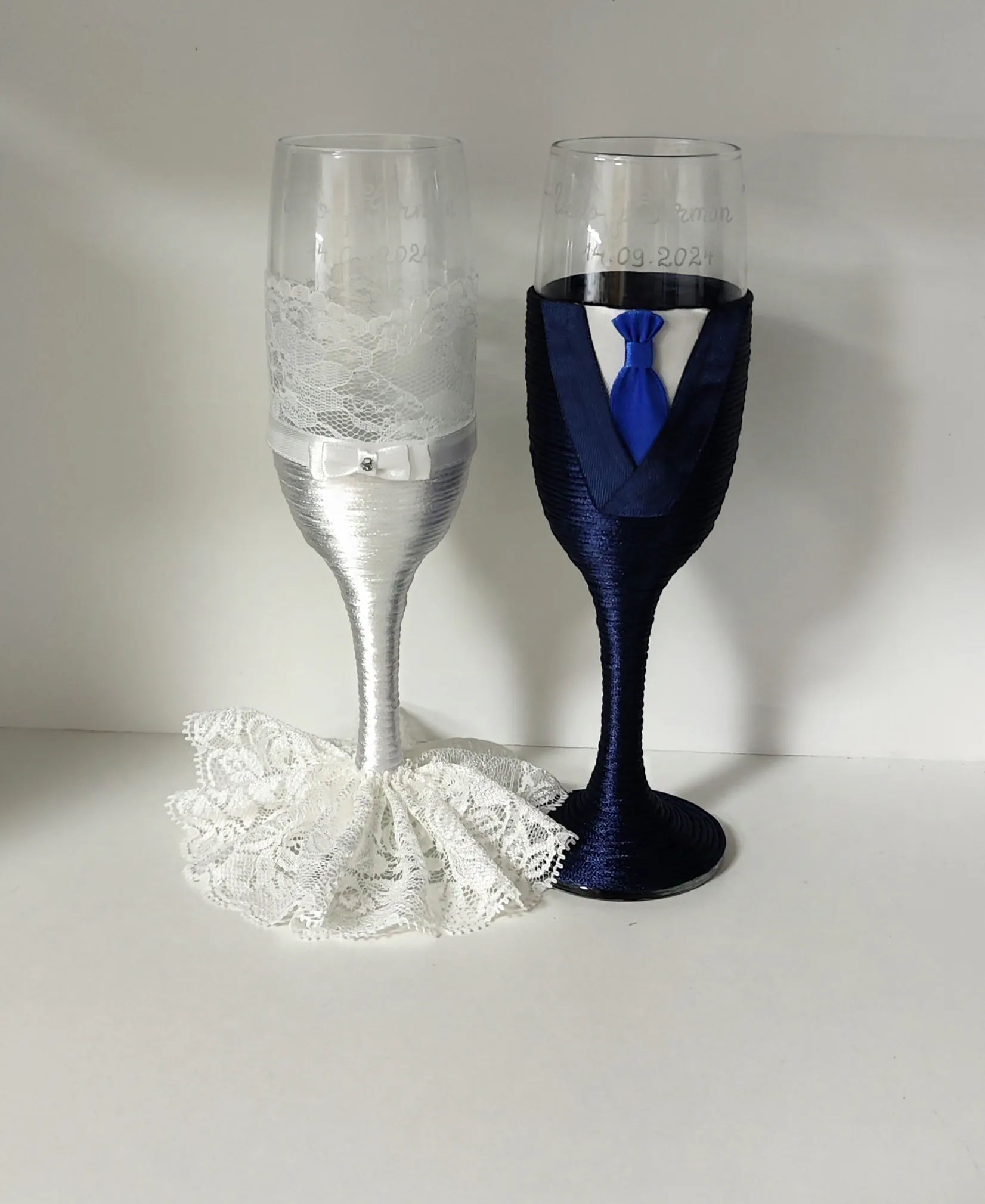 Copas de novios personalizadas – Modelo 132