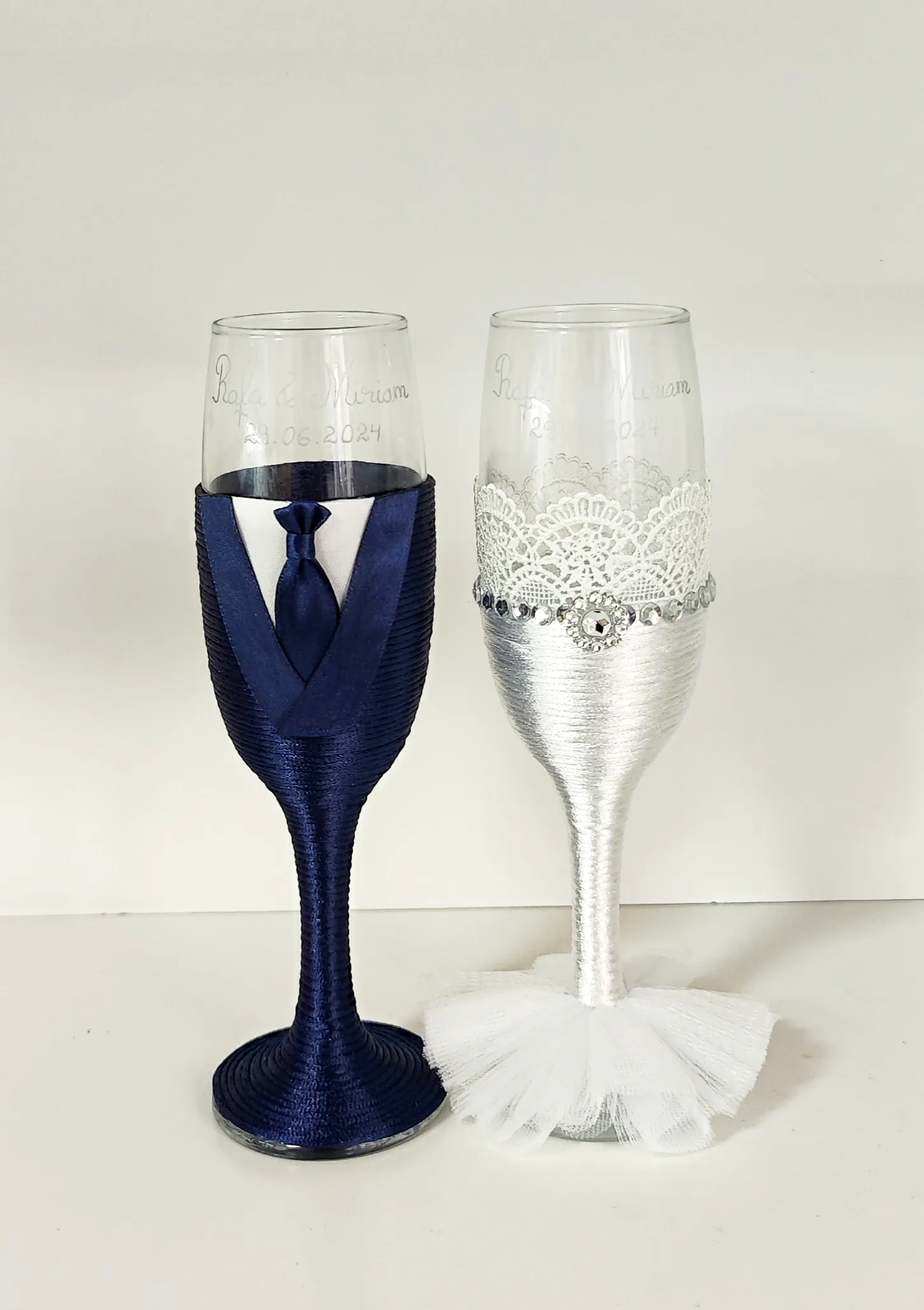 Copas de novios personalizadas – Modelo 181