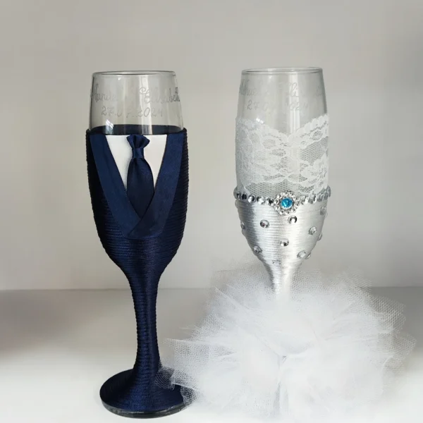 Copas de novios personalizadas – Modelo 140
