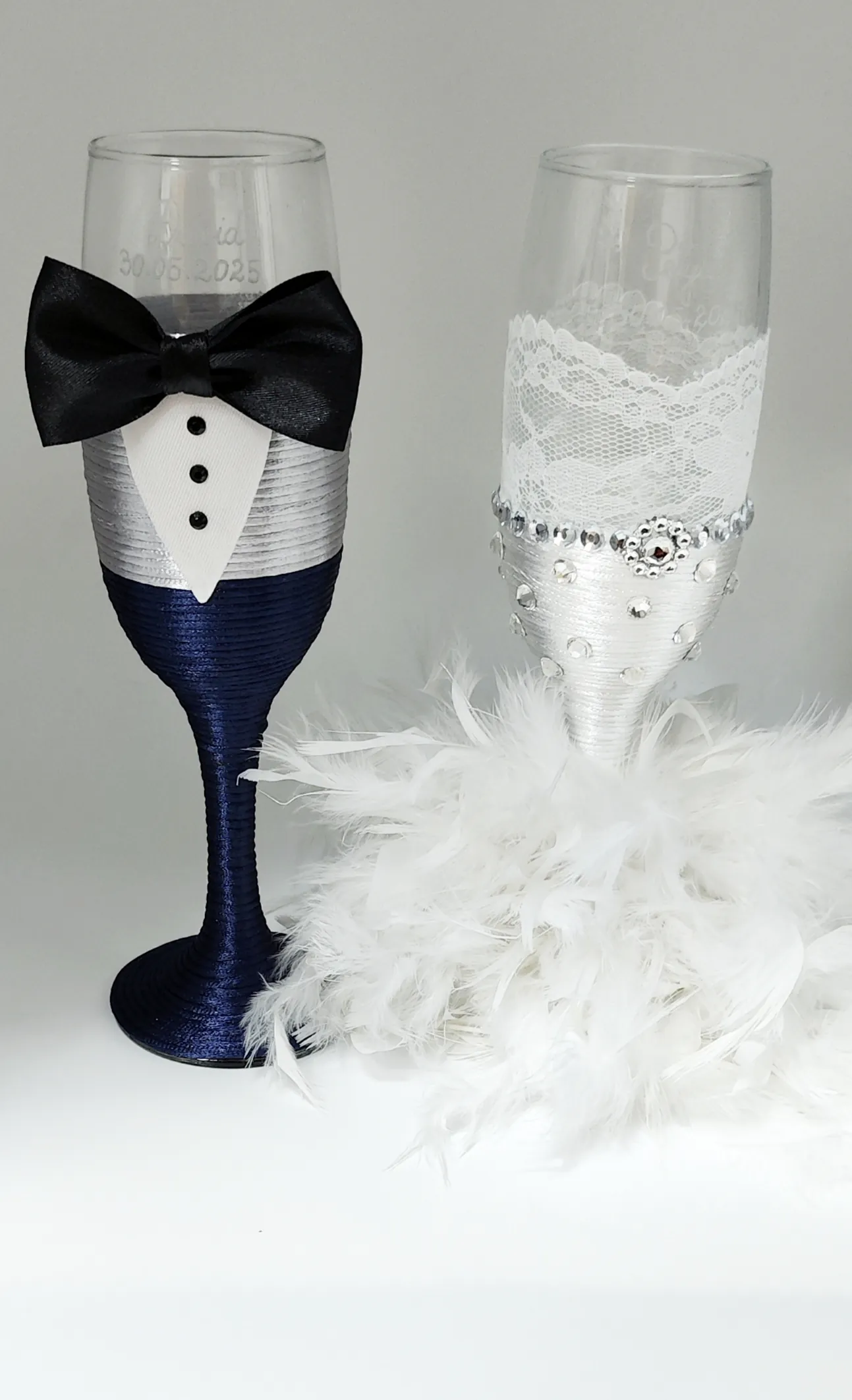 Copas de novios personalizadas – Modelo 41