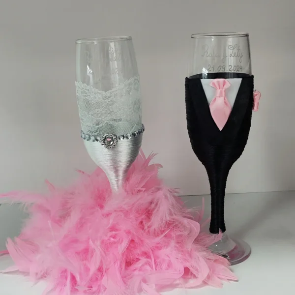 Copas de novios personalizadas – Modelo 215