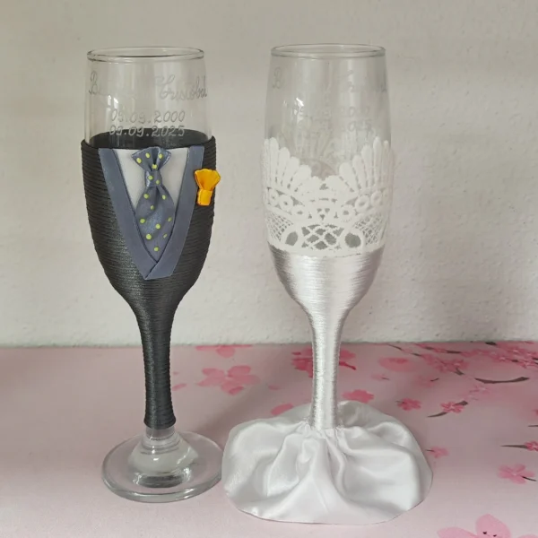 Copas de novios personalizadas – Modelo 229