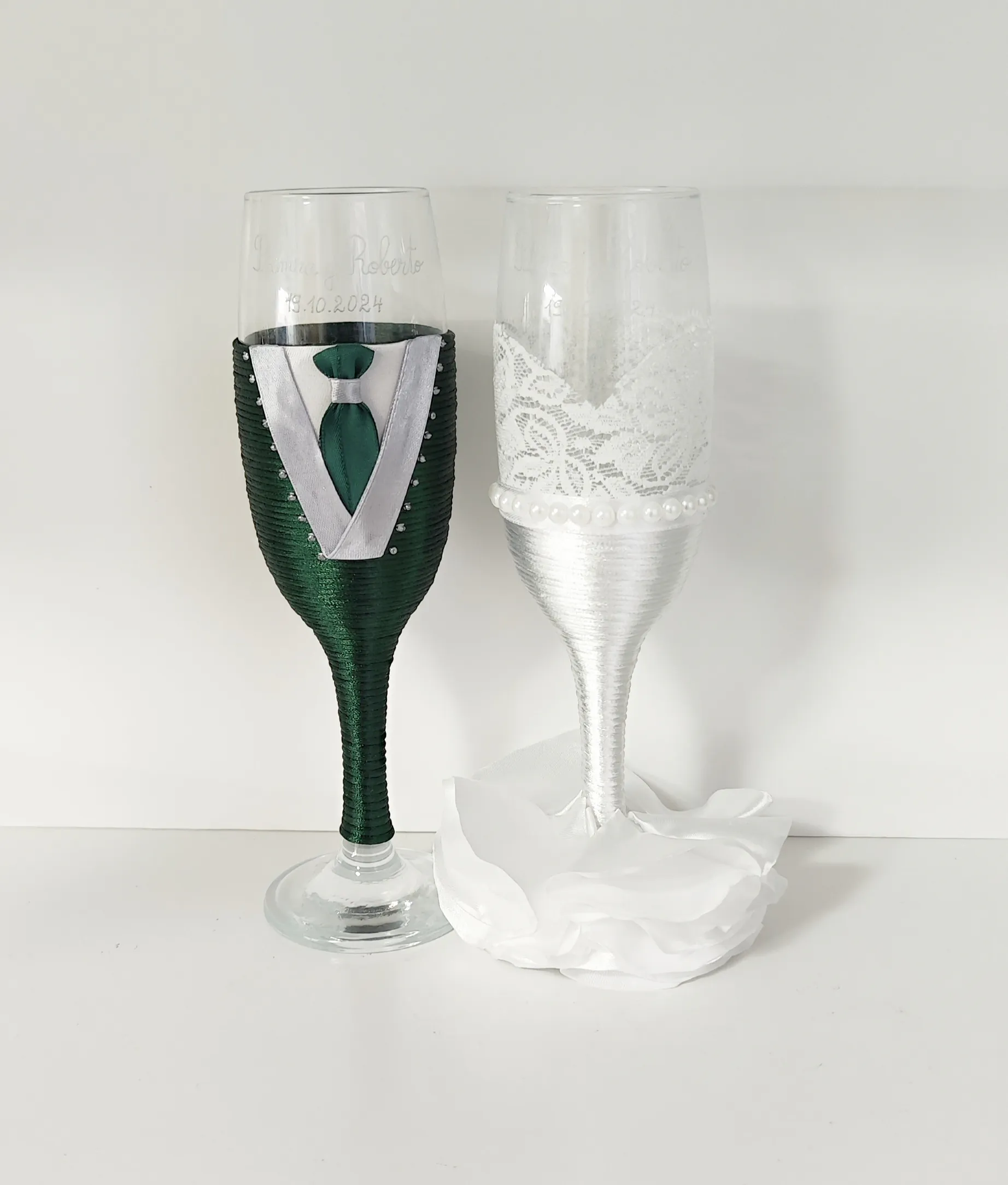 Copas de novios personalizadas – Modelo 175