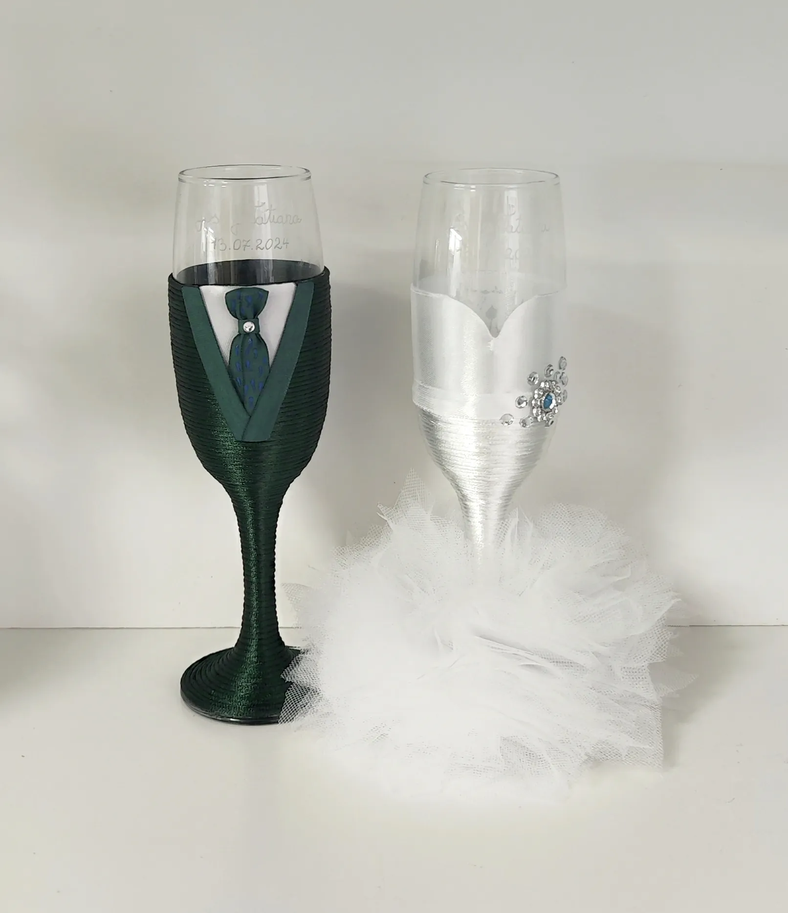 Copas de novios personalizadas – Modelo 212