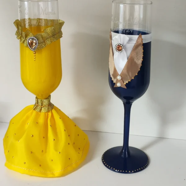 Copas de novios personalizadas – Modelo 179