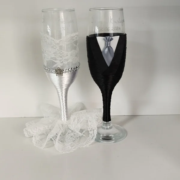 Copas de novios personalizadas – Modelo 21