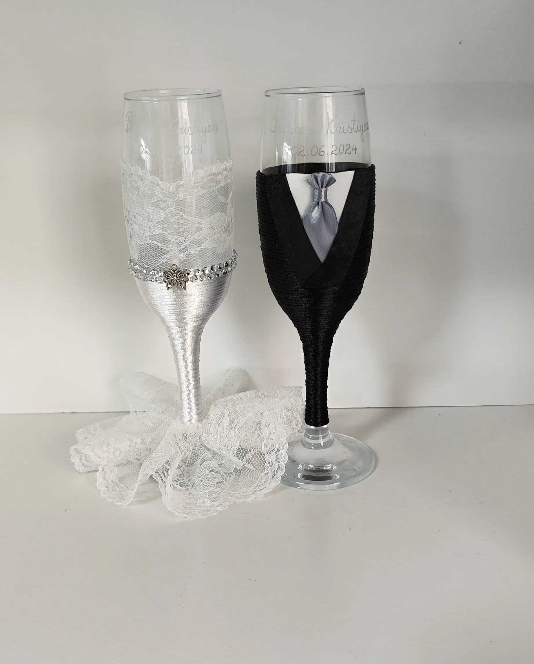 Copas de novios personalizadas – Modelo 21