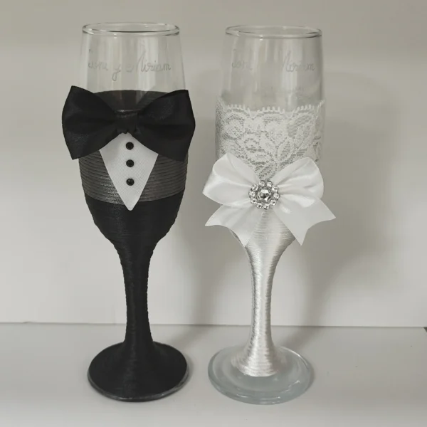 Copas de novios personalizadas – Modelo 35