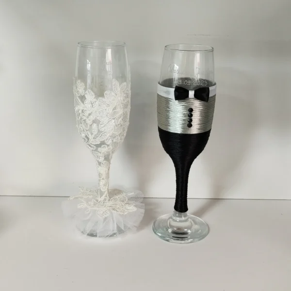 Copas de novios personalizadas – Modelo 7