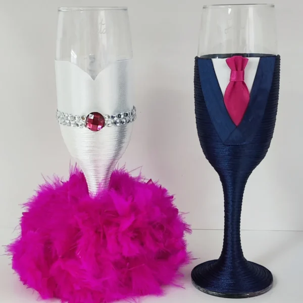 Copas de novios personalizadas – Modelo 22