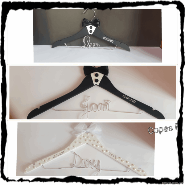 perchas personalizadas para niños