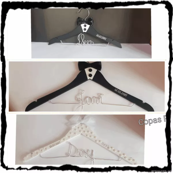 perchas personalizadas para niños