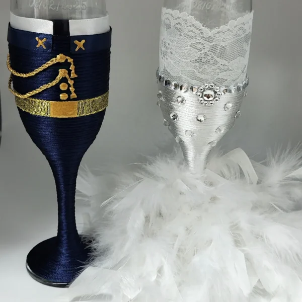 Copas de novios personalizadas – Modelo 55