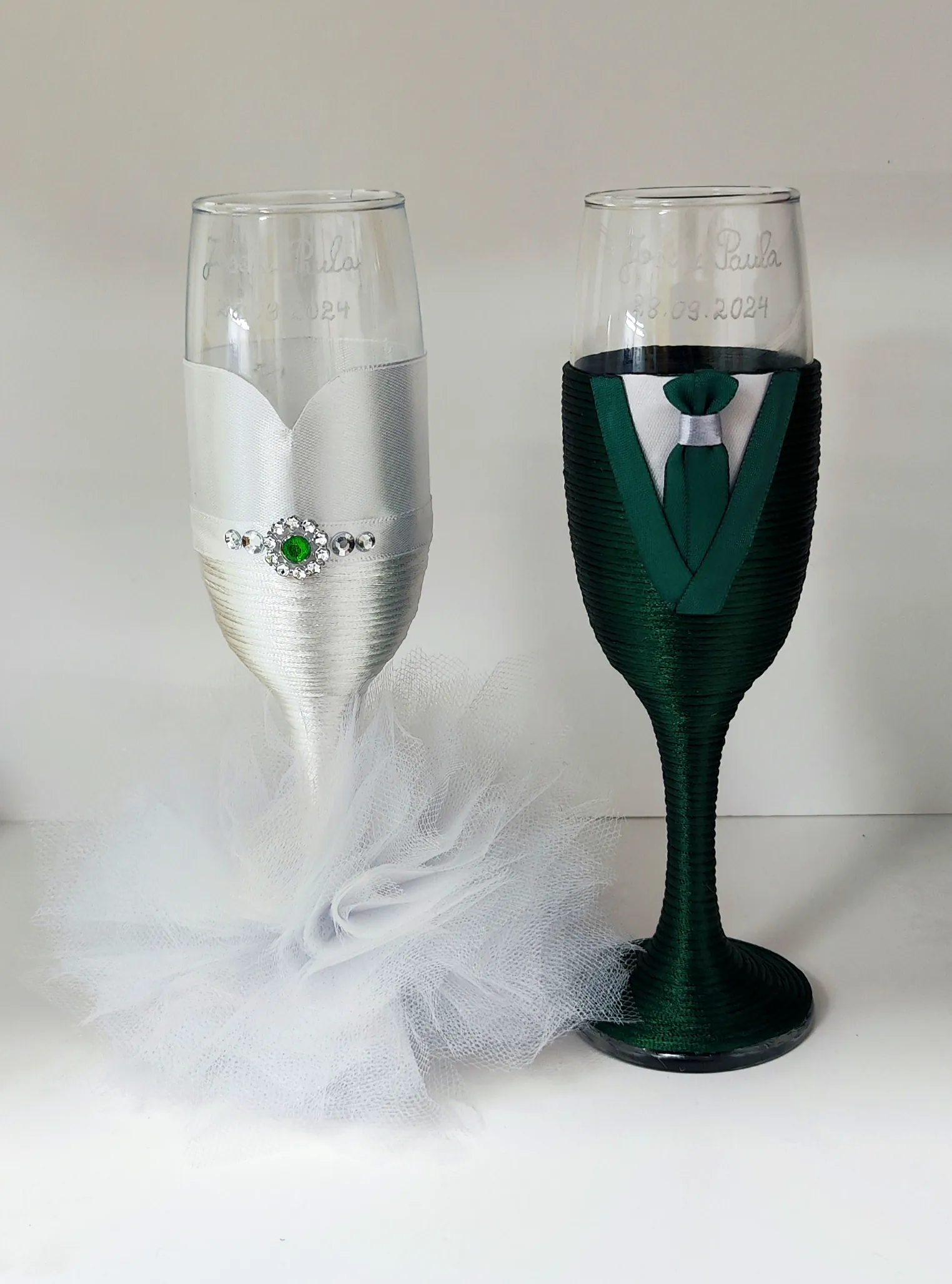 Copas de novios personalizadas – Modelo 9