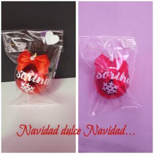 bolas de navidad personalizadas regalos personalizados porlanovia