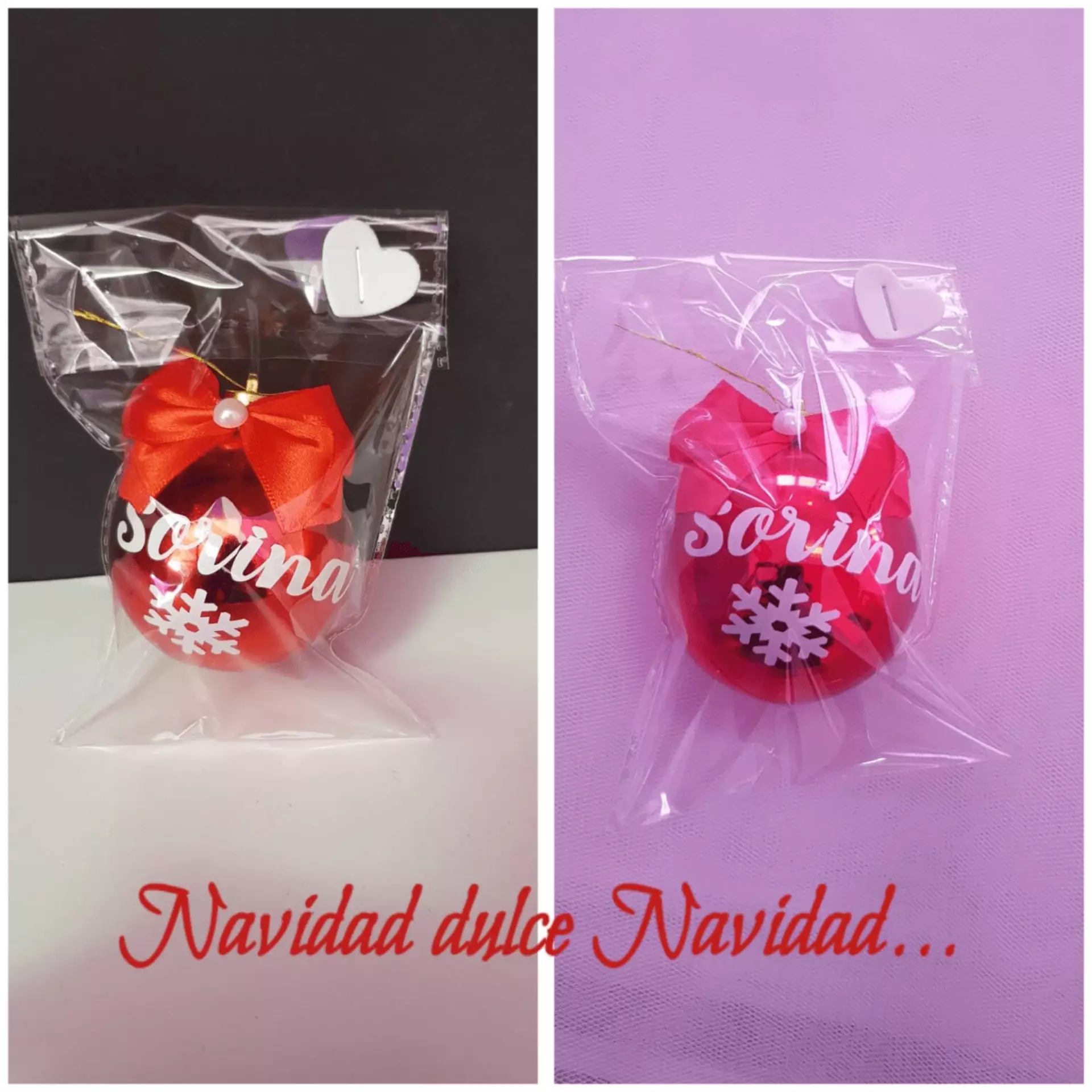 bolas de navidad personalizadas regalos personalizados