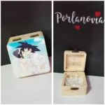 Porta alianzas | Caja porta alianzas de madera
