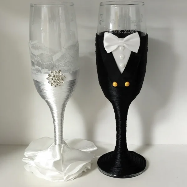 Copas de novios personalizadas – Modelo 19