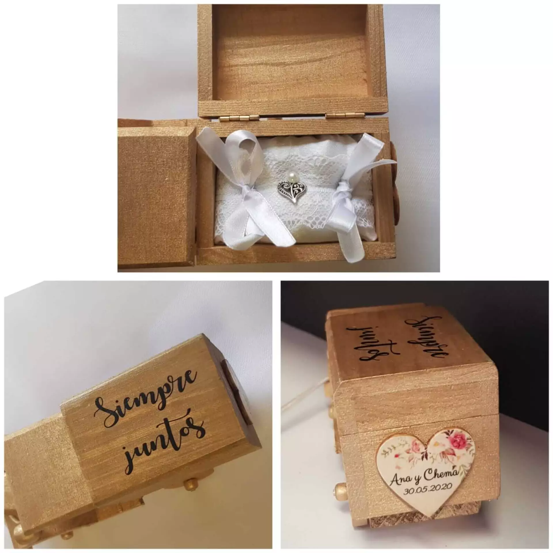 cajas de madera para arras camion de madera para arras