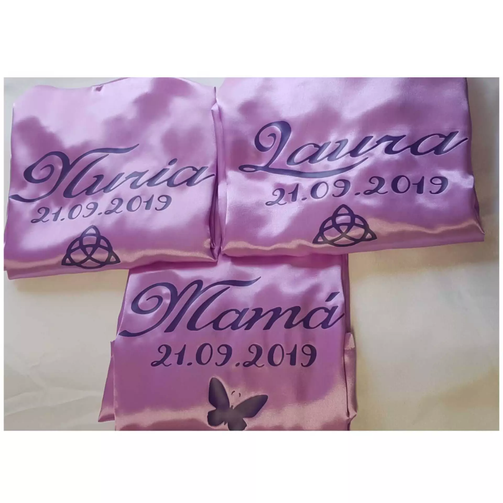 bata personalizada Batas Personalizadas novia batas damas de honor bata madre de la novia