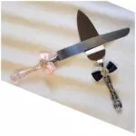 Cuchillos y palas para tarta para boda
