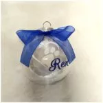 Bola de Navidad personalizada con nombre – Modelo 11