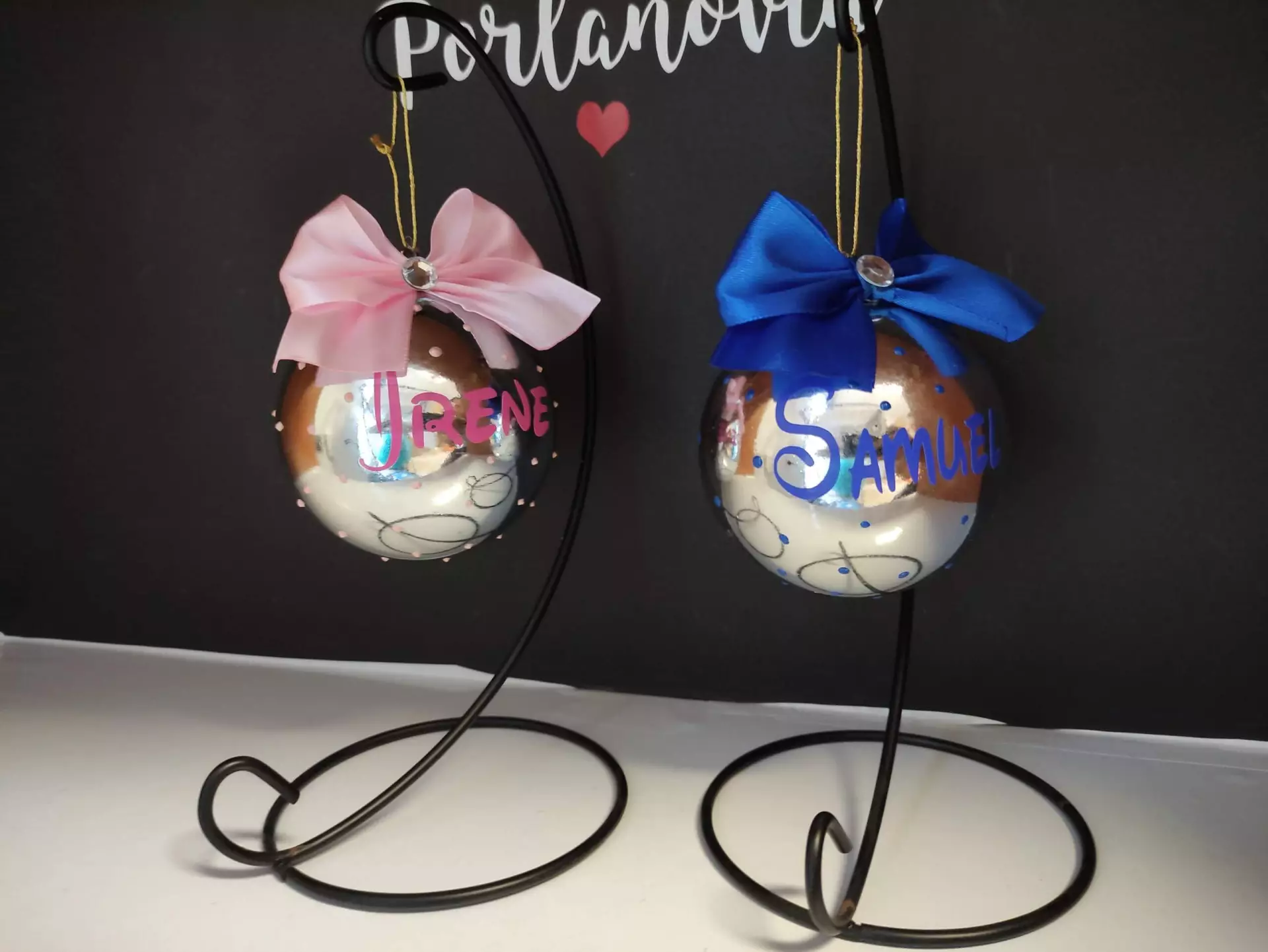 bolas de navidad personalizadas bolas navideรฑas bola de navidad