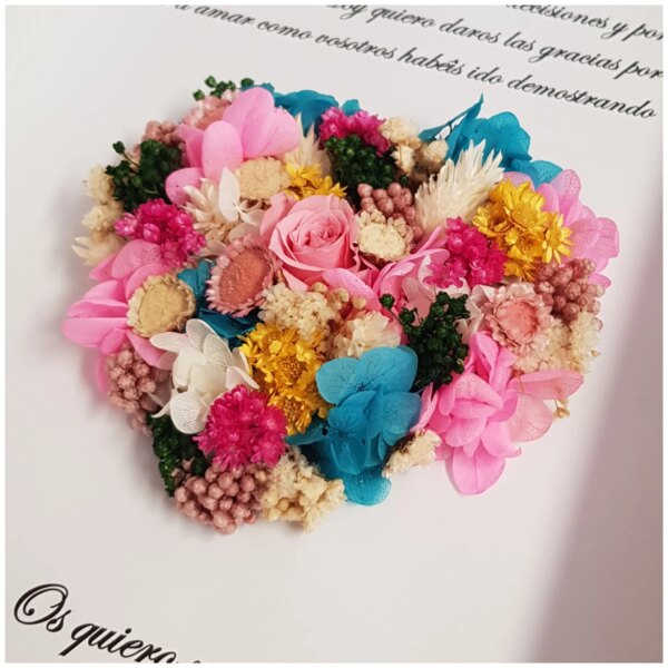 Cuadro de agradecimiento, mamá y papá