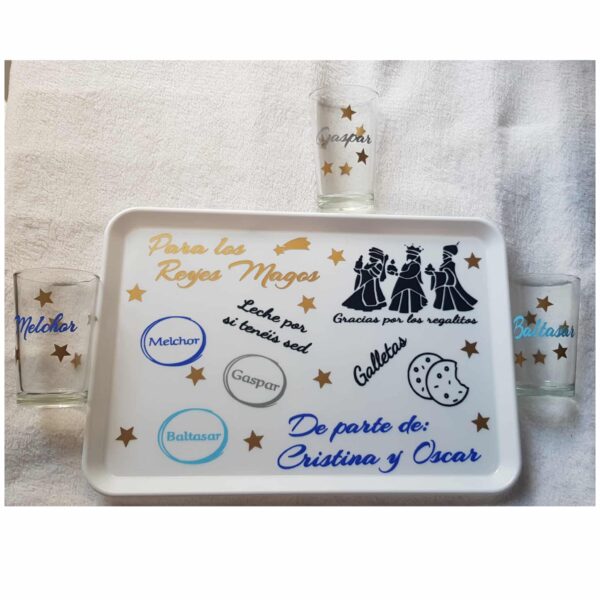 Bandeja para reyes magos