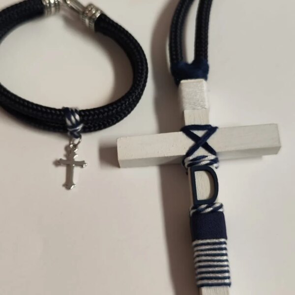 Cruz de madera para primera comunión