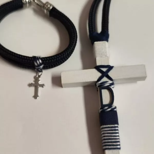 Cruz de madera para primera comunión