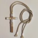 Cruz de madera para primera comunión