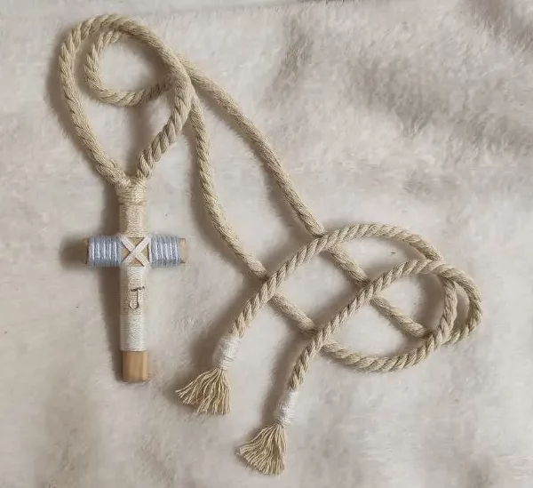 cruz de madera primera comunion