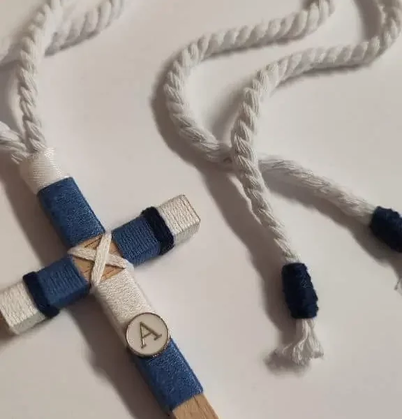 cruz de madera primera comunion