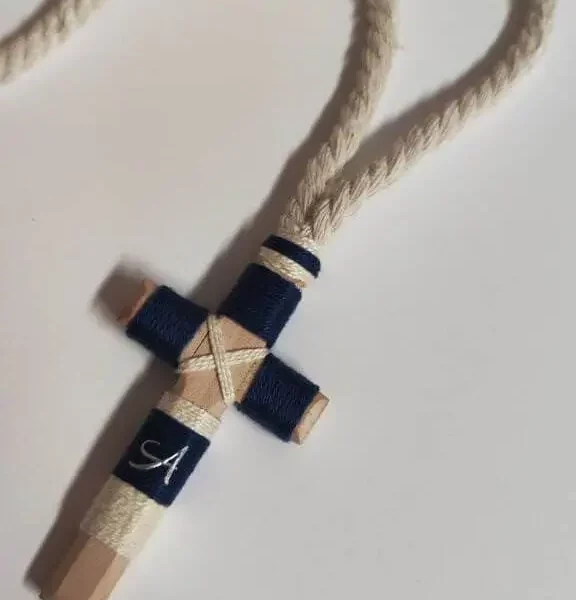 cruz de madera primera comunion