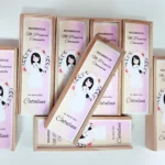 Dominó personalizado en madera para primera comunión