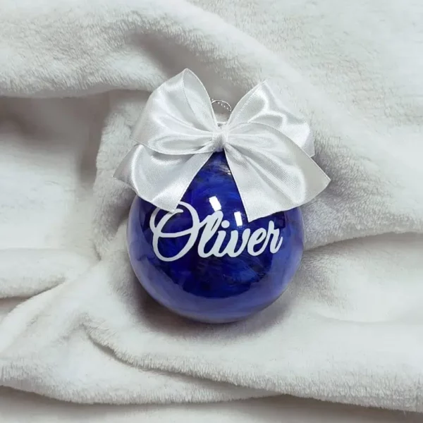 bolas de navidad personalizadas Relleno de plumas