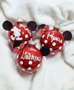 bolas de navidad personalizadas minnie mickey