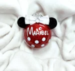 bolas de navidad personalizadas minnie mickey