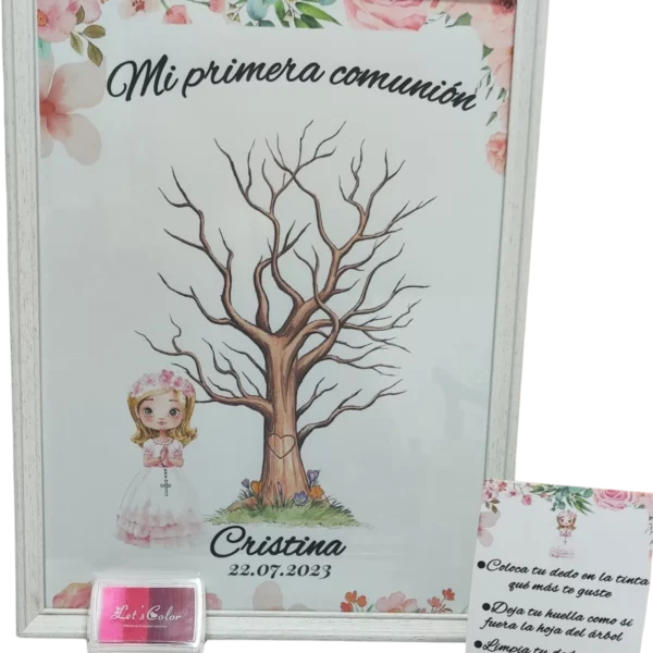 Kit Árbol de Huellas para Comunión