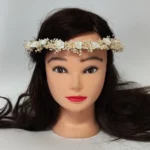Corona Floral Exquisita para Primera Comunión – Elegancia