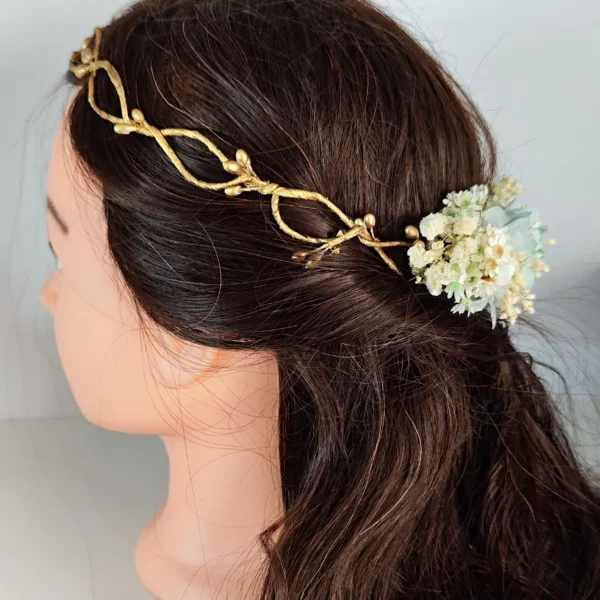 corona de flores primera comunion