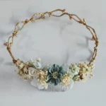 Corona de Flores para Primera Comunión