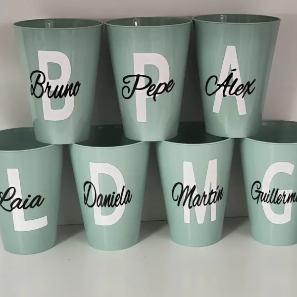 vasos personalizados primera comunion