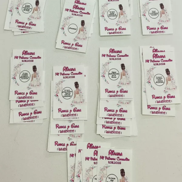 rasca y gana comunion