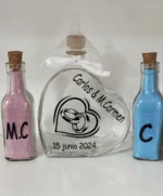 Conjunto de 3 Botellas para la Ceremonia de la Arena CRA062