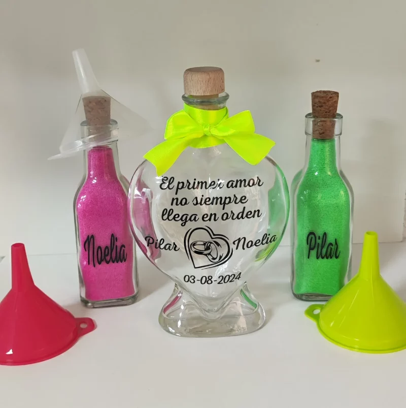 Conjunto de 3 Botellas para la Ceremonia de la Arena CRA065