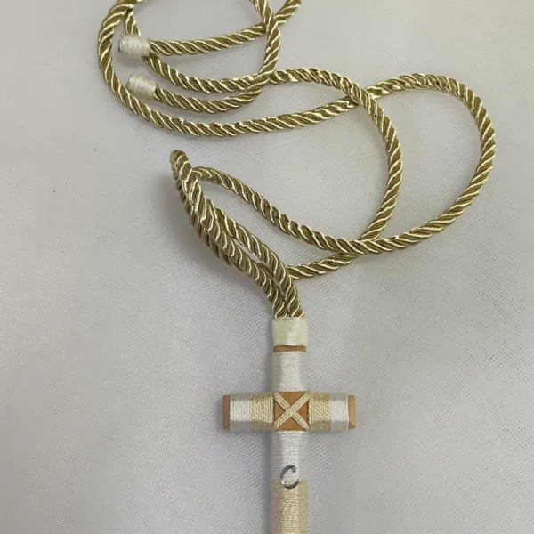 Cruz de madera para primera comunión de niño, tamaño 8 cm, personalizable.